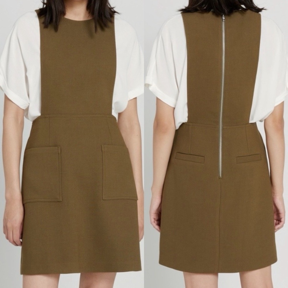 FRANK & OAK OVERALL DRESS - UTILITY PINAFORE